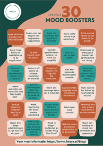 FREEYA's 30 dagen Mood Booster Planner